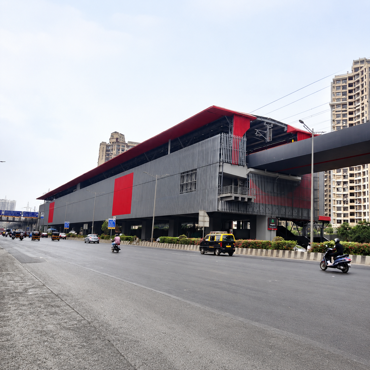Metro operations centre representing the MMRDA Line 6 telecom integration